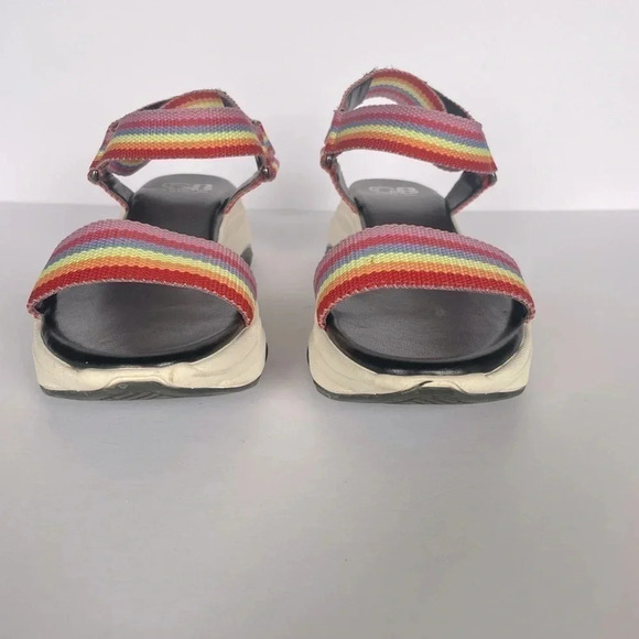Gianni Bini Rainbow platform sandals size 8 - Picture 6 of 9